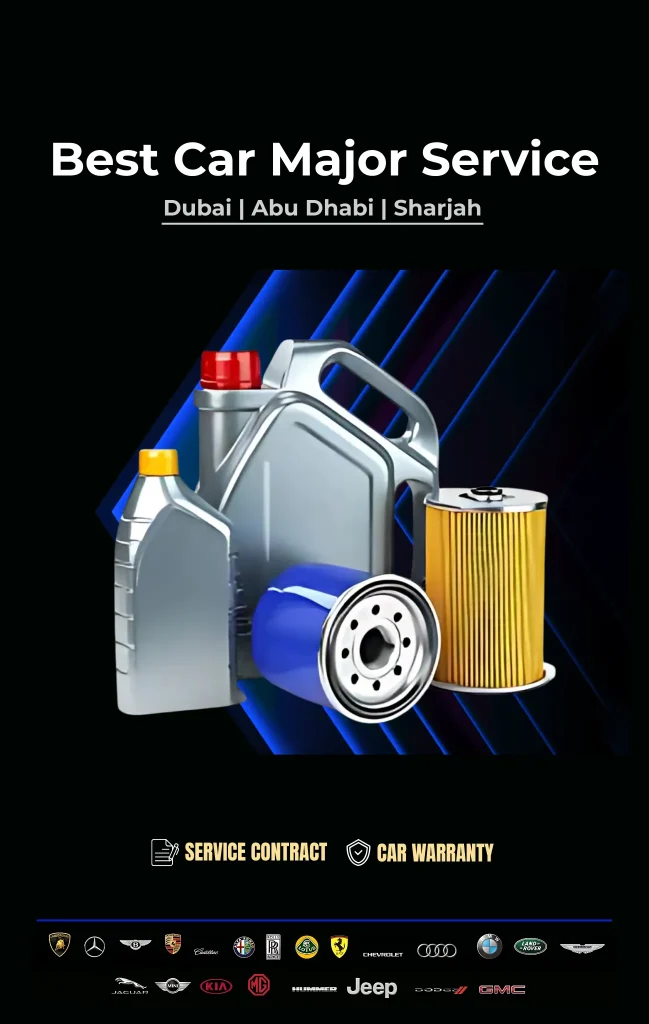 Best Car Major Service in Dubai