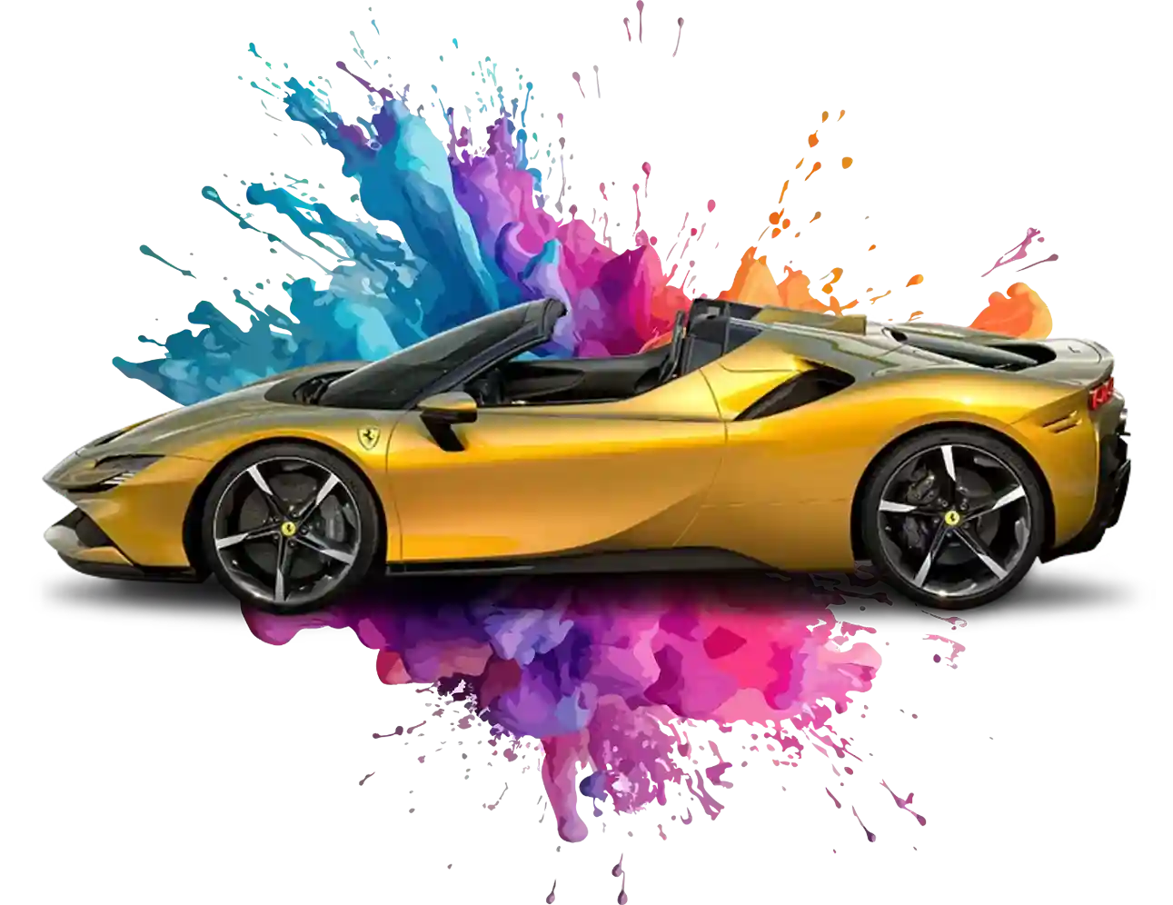 Ferrari Painting